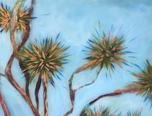“Desert Florals and Luminous Landscapes” at Space Truckin’ Gallery